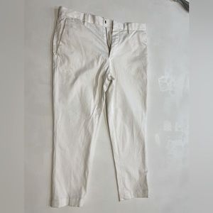 Men’s Banana Republic White Chino Pants 31x25